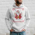 Heavy Metal Christmas Sleigher Hail Santa Claus Rock Music Kapuzenpullover Geschenke für Ihn