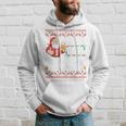 Hoho Hol Mir Mal Ein Bier- Christmas Long-Sleeved Kapuzenpullover Geschenke für Ihn