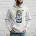 Linda Chica Anime Con Un Gato Para Amante De Los Gatos Kawaii Sudadera Regalos para él