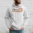 I Love Kendrick Personalizado Retro Sunset Primer Nombre Sudadera Regalos para él