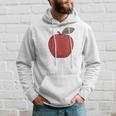 Official Apple Costume Apple Costume Carnival Fancy Dress Red Kapuzenpullover Geschenke für Ihn