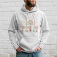 Vintage Choose Joy Find Peace Mensaje Positivo Manga Larga Sudadera Regalos para él