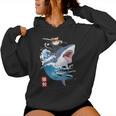 Anime Cat Shark Japanese Cat Kawaii For Kid Women Hoodie