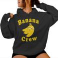 Banana Crew Kapuzenpullover für Damen