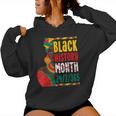 Black History For Black Queen Afro Queen Women Hoodie