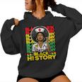Black Woman Nurse Afro Retro Black History Month Women Women Hoodie