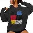 Estonia Germany Flag Children Estonia Kapuzenpullover für Damen