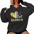 Mawmaw Of Both Baseball Softball Mother's Day For Family Women Hoodie