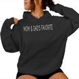 Mom And Dad's Favorite Women Hoodie