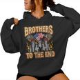 Motorcycle Military Veteran Biker Brotherhood Women's Hoodie