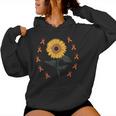 Multiple Sclerosis Awareness Sunflower Ms Warrior Support Sudadera con capucha para mujer