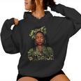 Prayer Warrior Locs Christian Black Woman Camo Bandana Women Hoodie