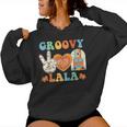 Retro Groovy Lala Grandma Hippie Family Matching Women Hoodie