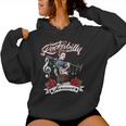 Rockabilly Girlintage Retro Rock N Roll Tattoo Pin Up Kapuzenpullover für Damen