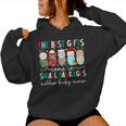Small Packages Mother Baby Nurse Christmas Mom Baby Nurse Women Hoodie