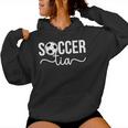 Soccer Tia Of A Soccer Player Tia Soccer Tia Aunt Women Hoodie
