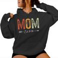 Vintage Mom Est 2025 Promoted To Mommy Mother's Day 2025 Sudadera con capucha para mujer