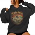 Vintage Rainbow Rising 70S Music Demon Hard Rock Women Hoodie