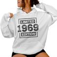 56 Cumpleaños Hombres 56 Años Retro Es Nacidos En 1969 Sudadera con capucha para mujer