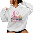 8M March Día Internacional Dela 8 Marzo 2025 Feminist Sudadera con capucha para mujer