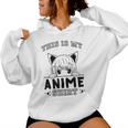 This Is My Anime Camisa Linda Kawaii Anime Merch Anime Girl Sudadera con capucha para mujer