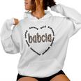 Babcia Grandmother Babcia Grandma Appreciation Women Hoodie