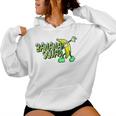 Banana Squad Lustiges Abtupfen Banana Food & Dab Kapuzenpullover für Damen