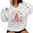 Retro Mother Of Mayhem Feral Moms Club Moms Women Hoodie