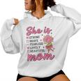 She Is Mom Christian Mother's Day Jesus Mama Religious Women Women Hoodie