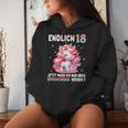 18Th Birthday Girl 18 Years Party Outfit Unicorn Kapuzenpullover für Damen Geschenke für Sie