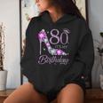 80 It's My Birthday 80 Years Old 80Th Birthday Girl Lady Kapuzenpullover für Damen Geschenke für Sie