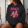 Aries Girl Birthday Queen Sneakers Zodiac Sign Women Hoodie Gifts for Her