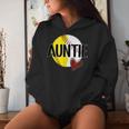 Baseball Softball Auntie Proud Softball Baseball Aunt Women Hoodie Gifts for Her
