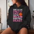 Basketball Beast N Girl Basketball Lover Sports Women Hoodie Gifts for Her