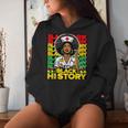 Black Woman Nurse Afro Retro Black History Month Women Women Hoodie Gifts for Her