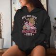 Boots Booze & Besties Nashville 2025 Girls Trip Drinking Women Hoodie Gifts for Her