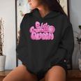 Bubblegum Queen I Bubblegum Chewing Candy Sweet Kapuzenpullover für Damen Geschenke für Sie