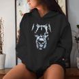 Cane Corso Mastín Italiano Cabeza De Perro Cuello Sudadera con capucha para mujer Regalos para ella