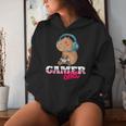 Capybara Gamer Gaming Girls' Kapuzenpullover für Damen Geschenke für Sie