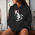 Cat Lovers Kitty Dueño Niñas Niños Es Sudadera con capucha para mujer Regalos para ella