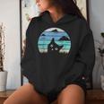 Cat Women's Meow Cat Motif Kapuzenpullover für Damen Geschenke für Sie