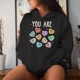 You Are Christian Religious Bible Verse Conversation Heart Women Hoodie Gifts for Her