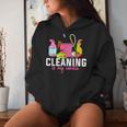 Cleaning Is My Cardio Housekeeping Woman Women's Hoodie Gifts for Her