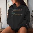 Coffee Software Developer Programmer Coder Coffee Drinker Kapuzenpullover für Damen Geschenke für Sie