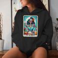 Cool Mama Club Tarot Card Skeleton Halloween Women Hoodie Gifts for Her