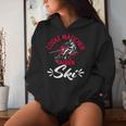 Coole Mädchen Fahren Ski Wintersport Skifahrerin Fan Kapuzenpullover für Damen Geschenke für Sie