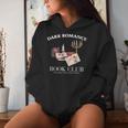 Dark Romance Book Club Romantic Heart Dirty Mind Quote Kapuzenpullover für Damen Geschenke für Sie