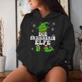 Educator Elf Women's Elf Christmas Kapuzenpullover für Damen Geschenke für Sie