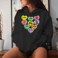 Candy Heart Anti Valentine's Day Sarcastic Love Joke Women Hoodie Gifts for Her