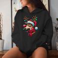 Reindeer Xmas Christmas Christmas Kapuzenpullover für Damen Geschenke für Sie